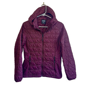 CIRQ Quilted Hoodie Puffer Coat